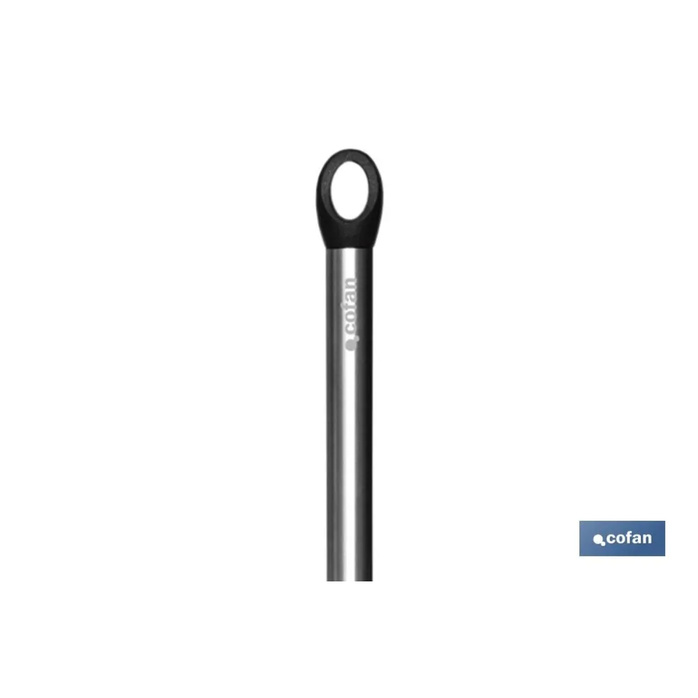 CUCHARA DE PASTA DE ACERO INOX. Y SILICONA MODELO NEIGE 34 CM