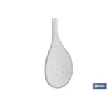 CUCHARA DE COCINA DE SILICONA BLANCA MODELO BACH 30 CM