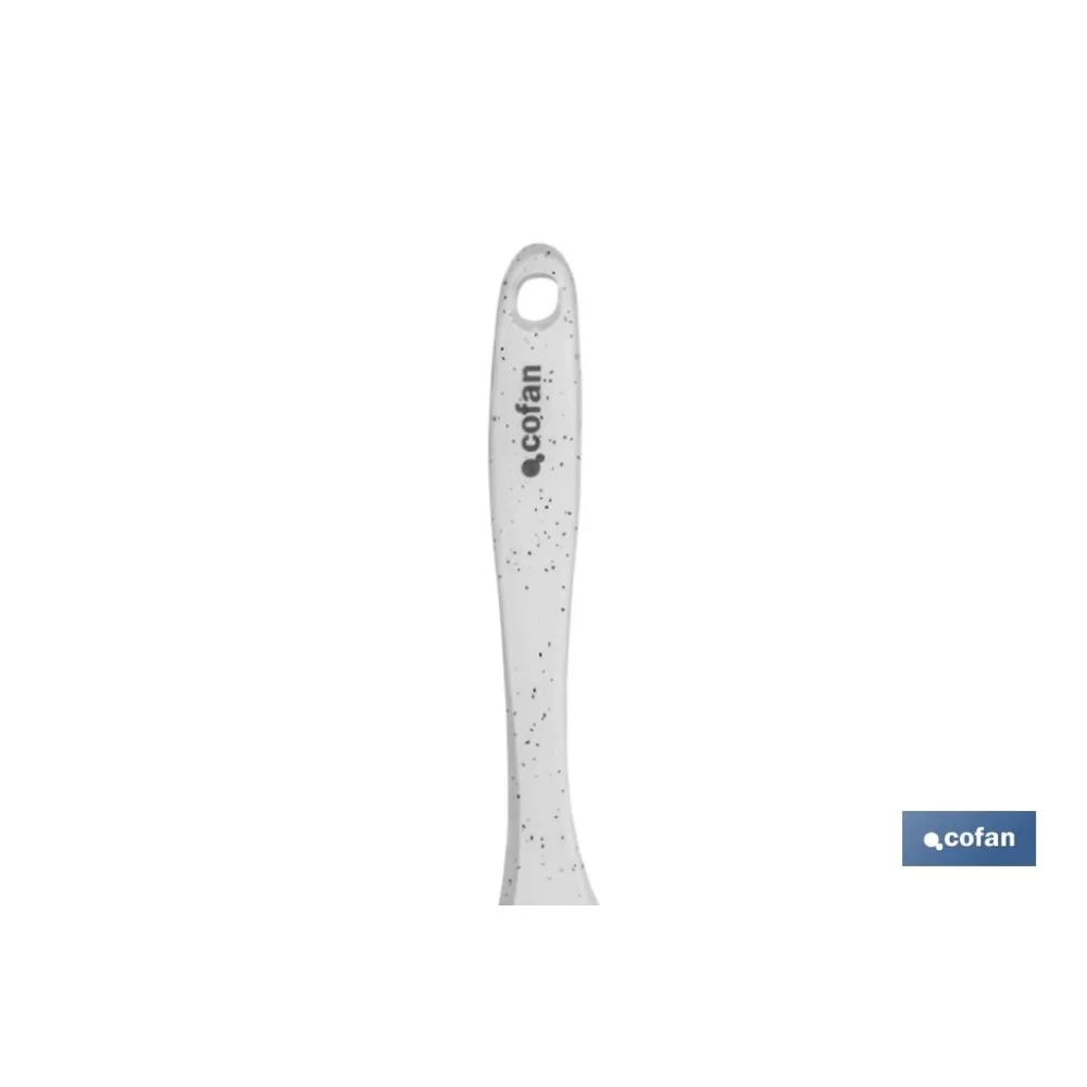 CUCHARA DE COCINA DE SILICONA BLANCA MODELO BACH 30 CM