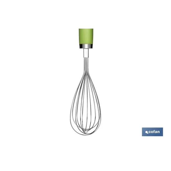 BATIDOR MANUAL VERDE CLARO MODELO SENA 28,5 CM