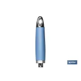CUCHARA DE HELADO AZUL CLARO MODELO SENA 18 CM