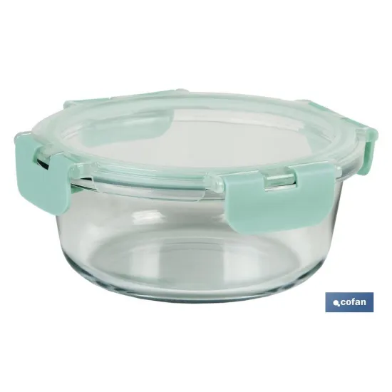 SET DE 2 RECIPIENTES DE BOROSILICATO MODELO AGATHA 620 ML - 950ML