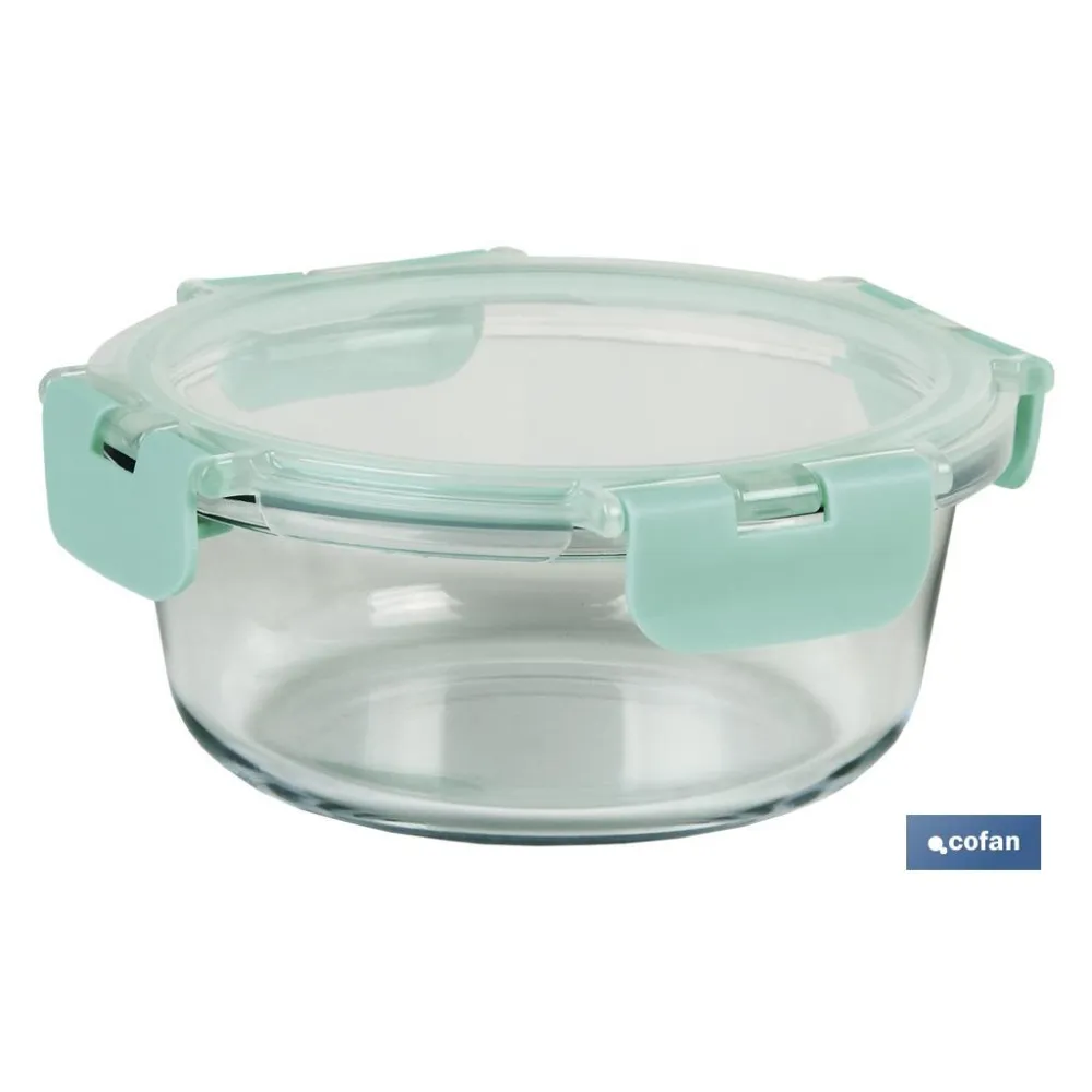 SET DE 2 RECIPIENTES DE BOROSILICATO MODELO AGATHA 620 ML - 950ML