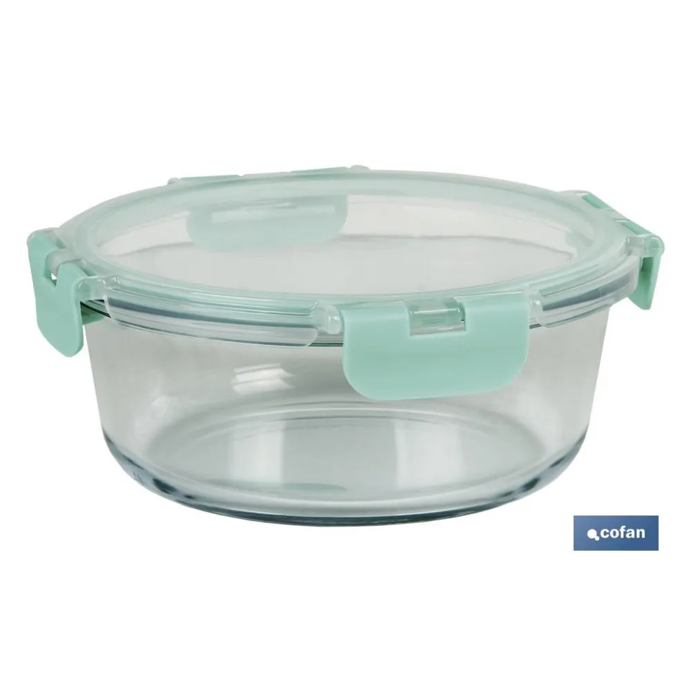 SET DE 2 RECIPIENTES DE BOROSILICATO MODELO AGATHA 620 ML - 950ML