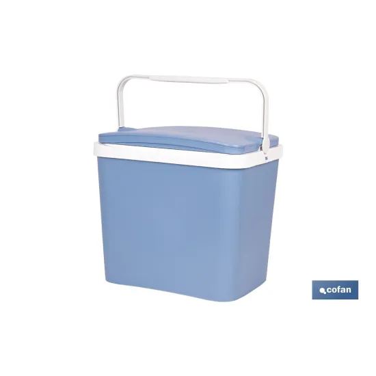 NEVERA RÍGIDA 24 L AZUL CLARO