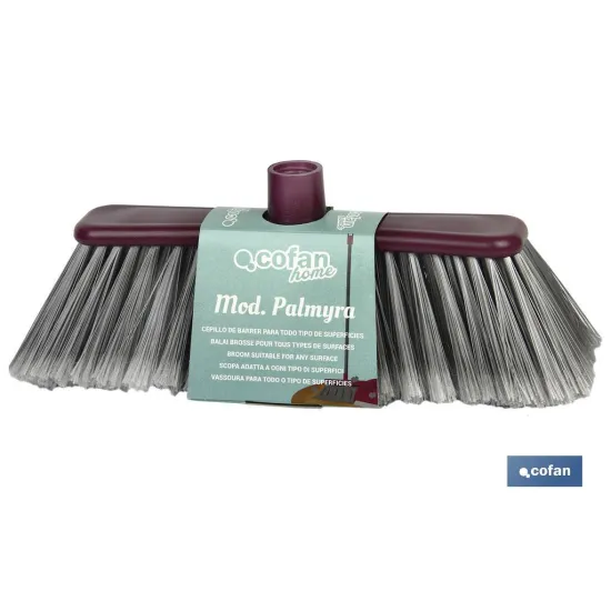 CEPILLO DE BARRER  MORADO GAMA NILO 32 X 8 X 13