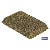 PACK DE 2 MULTIESPONJAS COLOR ORO Y  PLATA