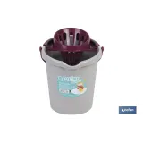 CUBO ESCURRIDOR 14L.MORADO