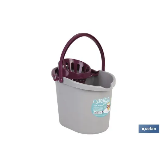 CUBO ESCURRIDOR 14L.MORADO