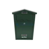 BUZÓN CORREO EXTERIOR VERDE MODELO LETTER 320x215x85mm