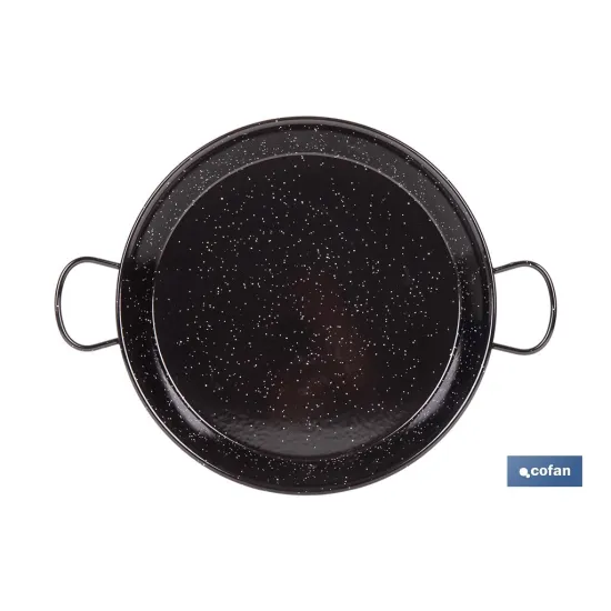 PAELLERA ACERO ESMALTADA INDUCCIÓN Ø34cm
