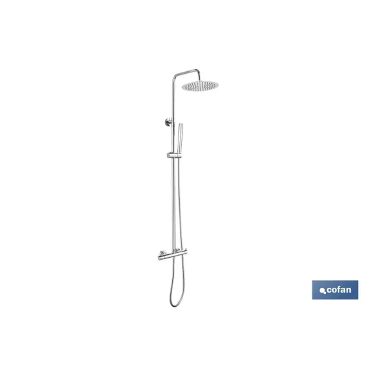 COLUMNA DUCHA CON GRIFO MONOMANDO 80- 1.40