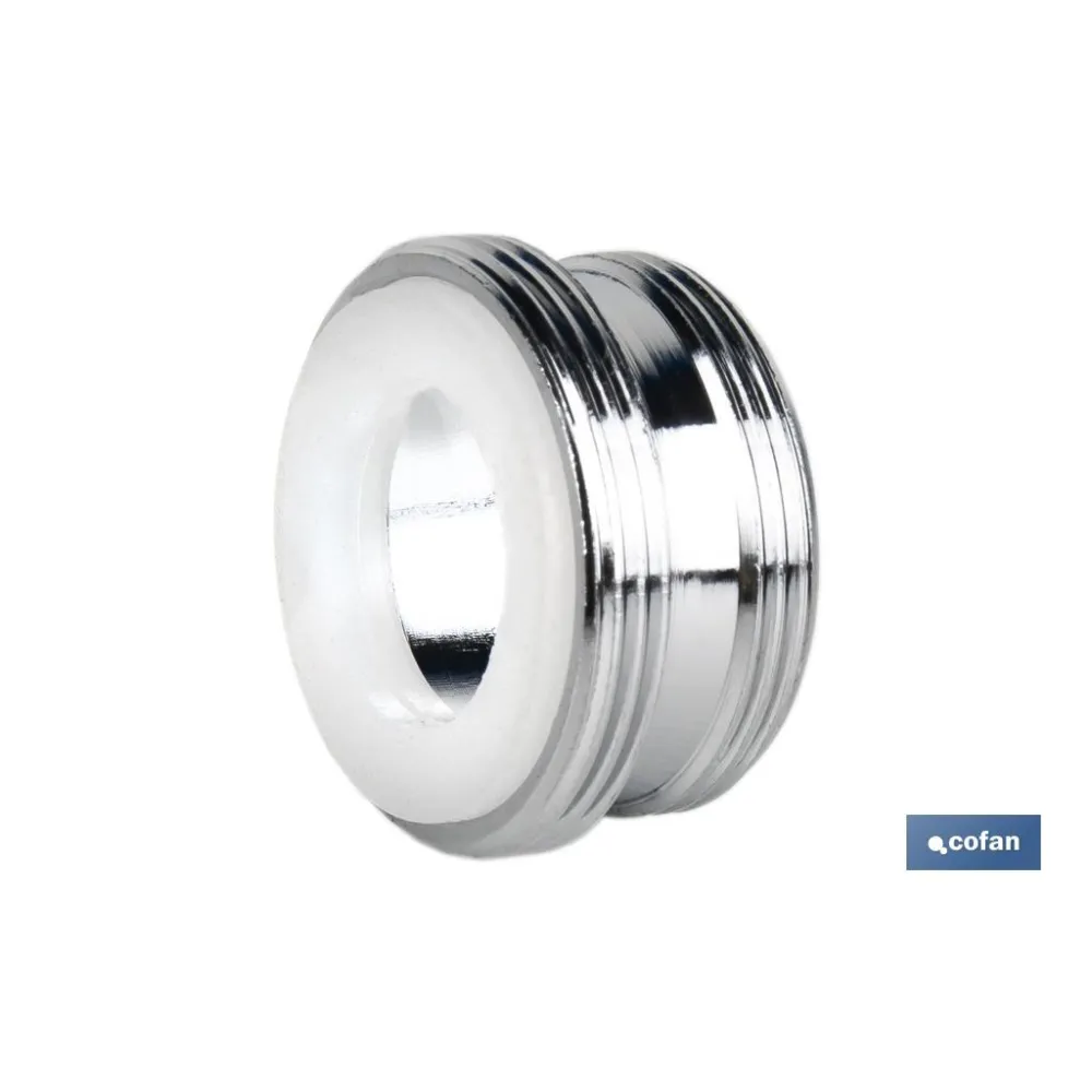 REDUCTOR/AMPLIADOR LATÓN ROSCA MACHO 22-24 MM