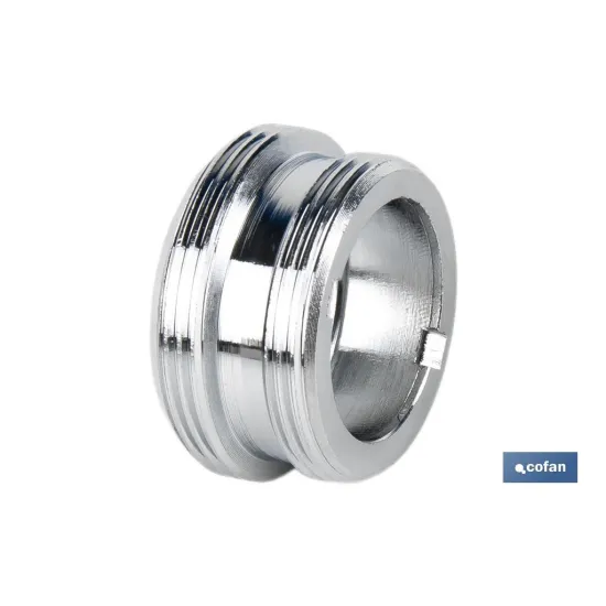 REDUCTOR/AMPLIADOR LATÓN ROSCA MACHO 22-24 MM