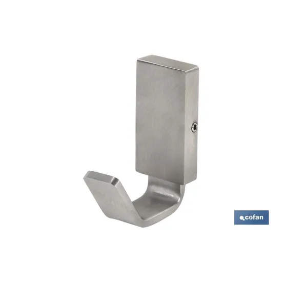 PERCHA GAMA MADEIRA INOX 304 SATIN