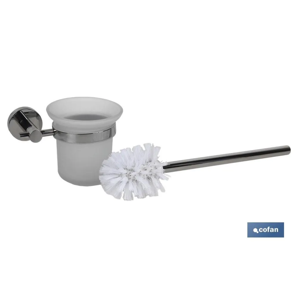 ESCOBILLERO INODORO GAMA LAGOA INOX 304 BRILLO