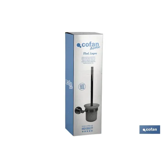 ESCOBILLERO INODORO GAMA LAGOA INOX 304 BRILLO