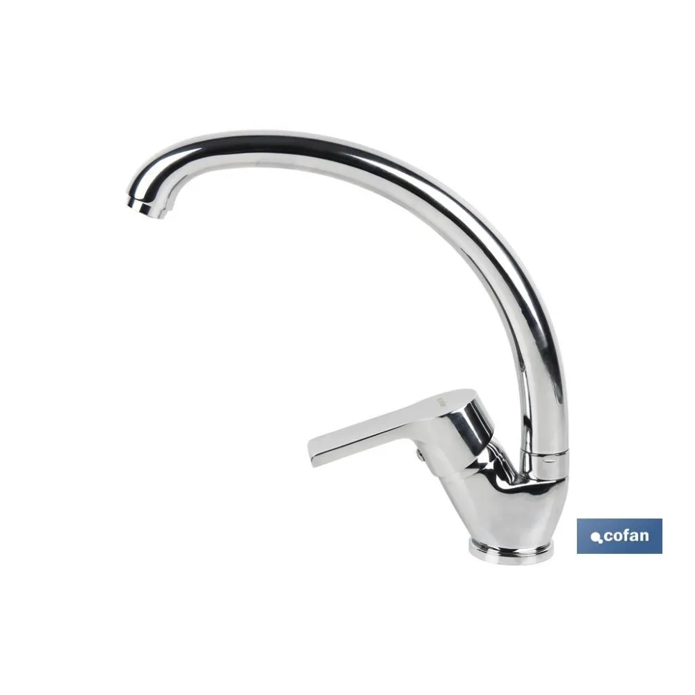GRIFO MONOMANDO FREGADERO CAÑO ALTO MODELO ROSS