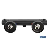GRIFO TERMOSTATICO DUCHA NEGRO MATE MODELO KERCH