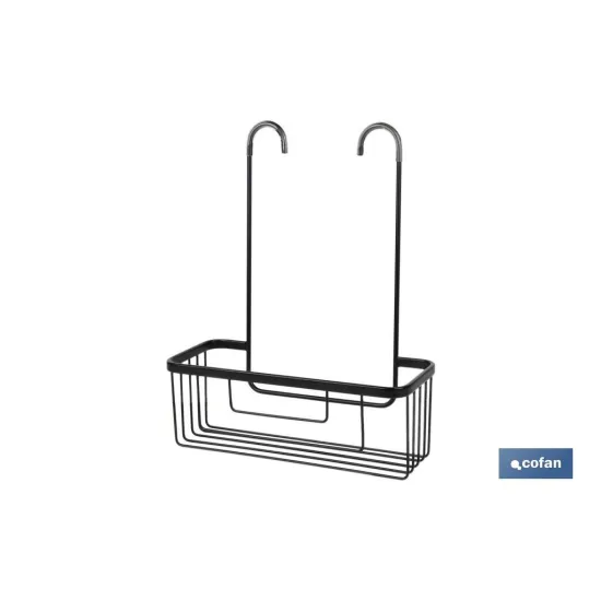 CESTA DUCHA PORTAGEL COLOR NEGRO