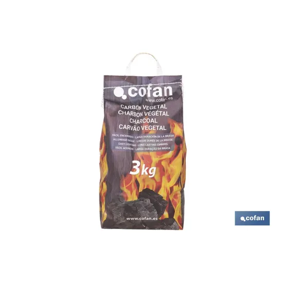 BOLSA CARBON VEGETAL 3 KGS