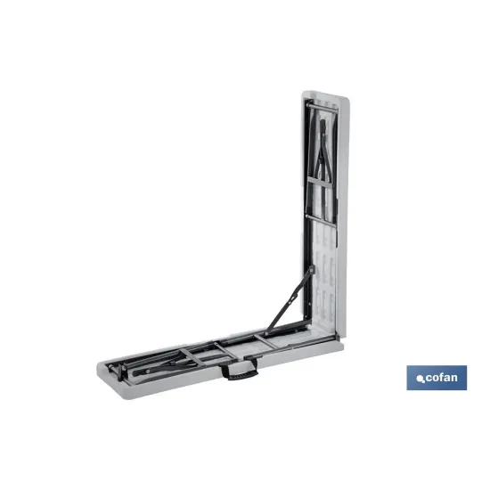 BANCO PLEGABLE RECTANGULAR BLANCO 180x25x43cm