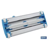 LIMPIAFONDOS/BARREDERA DE ALUMINIO PISCINAS 360 X 150 MM