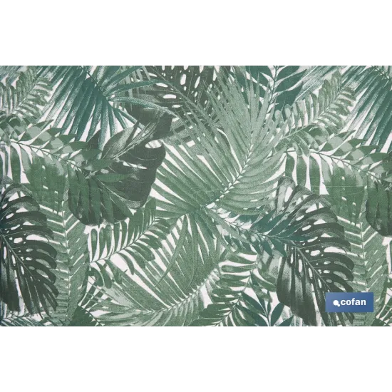 FUNDA ACOLCHADA PARA TABLA DE PLANCHAR 135 x 53 CM RAMAS VERDES