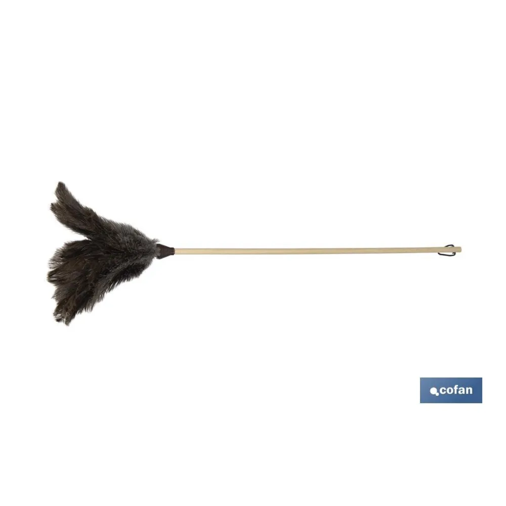 PLUMERO DE PLUMA DE AVESTRUZ Nº 3  67 CM