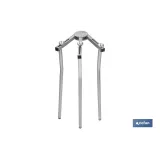 TRÍPODE REGULABLE PARA QUEMADOR ALTURA 70 CM