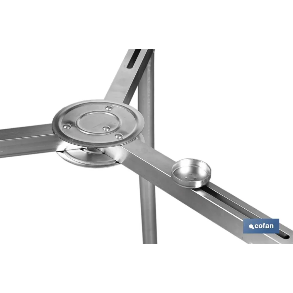TRÍPODE REGULABLE PARA QUEMADOR ALTURA 70 CM
