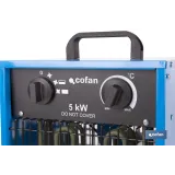 CALEFACTOR INDUSTRIAL DE 400 V TRIFÁSICO 30/2500/5000 W