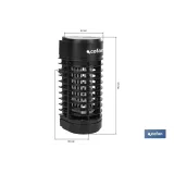 LÁMPARA LED ANTIINSECTOS DE ENCHUFE 3 W 50 M2