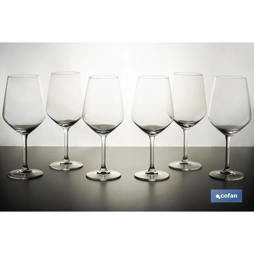 PACK DE 6 COPAS VINO 53 CL GAMA ARISVI