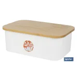 PACK DE PANERA CON TAPA BAMBU ,6  VASOS DE AGUA BEIGE Y 6 PLATOS BEIGE