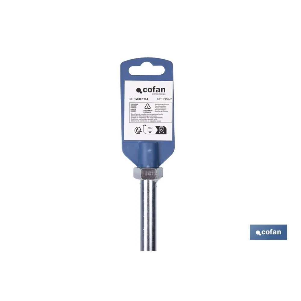 VARILLA MEZCLADORA MORTERO Ø120 600 MM M14