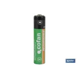 BLISTER 4 PILAS RECARGABLES AAA 900mAh VENTA UNITARIA