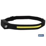 LINTERNA DUAL DE CABEZA CON SENSOR DE ACTIVACIÓN 350 LM