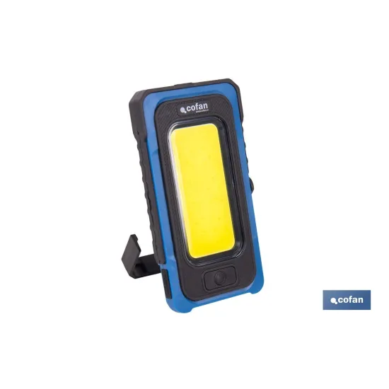 LÁMPARA DE INSPECCIÓN 500 LM COB LED Y PANEL SOLAR