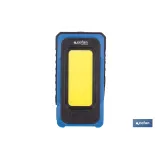 LÁMPARA DE INSPECCIÓN 500 LM COB LED Y PANEL SOLAR
