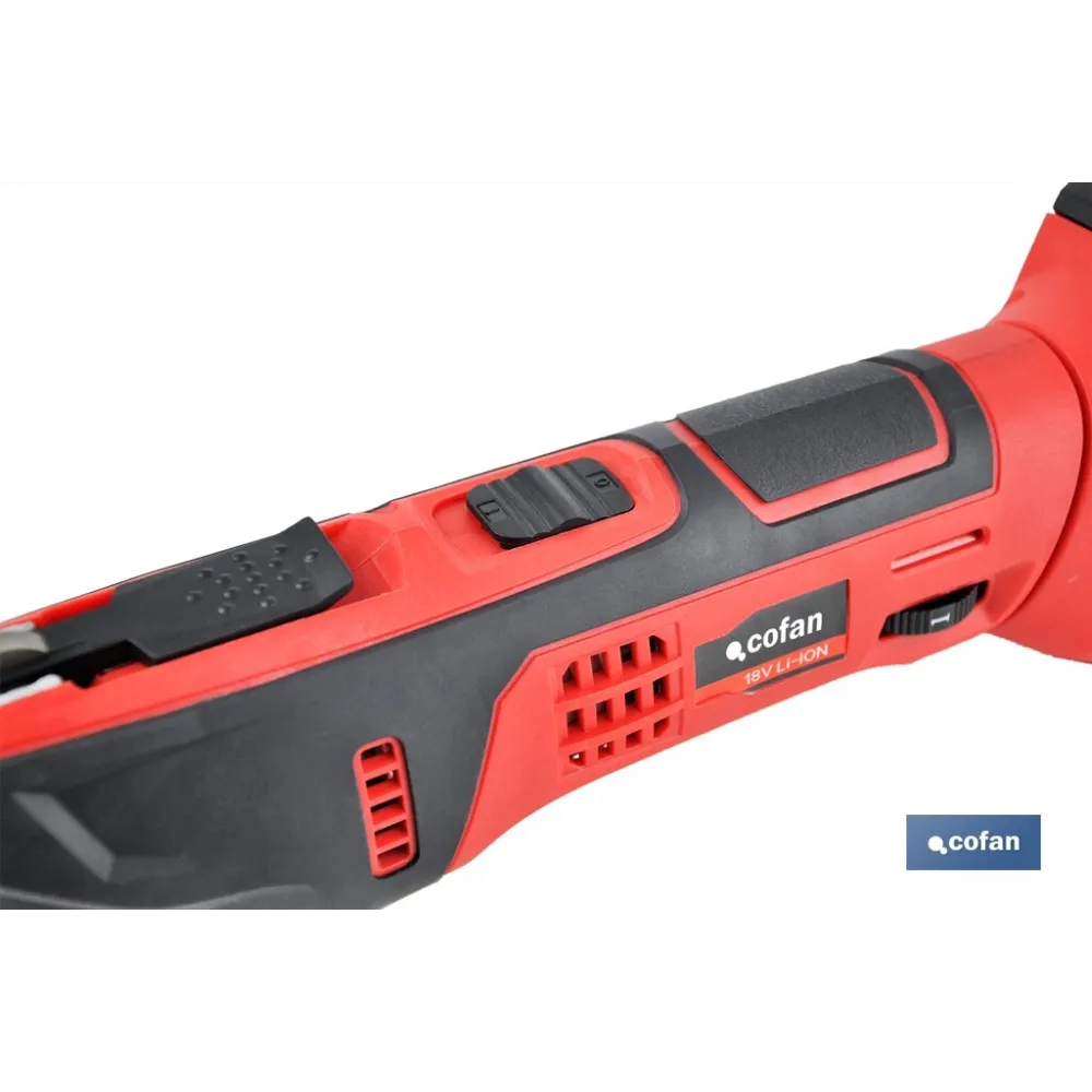 MULTIHERRAMIENTA A BATERIA Li-ion 18V 15000rpm