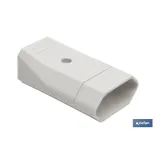BASE ENCHUFE BIPOLAR AEREA BLANCA (10A-250V)