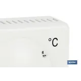 TERMOSTATO ANALOGICO CALEFACCIÓN (5°C-35°C)
