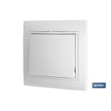 INTERRUPTOR-CONMUTADOR  EMPOTRAR MODELO PACIFIC (BL)
