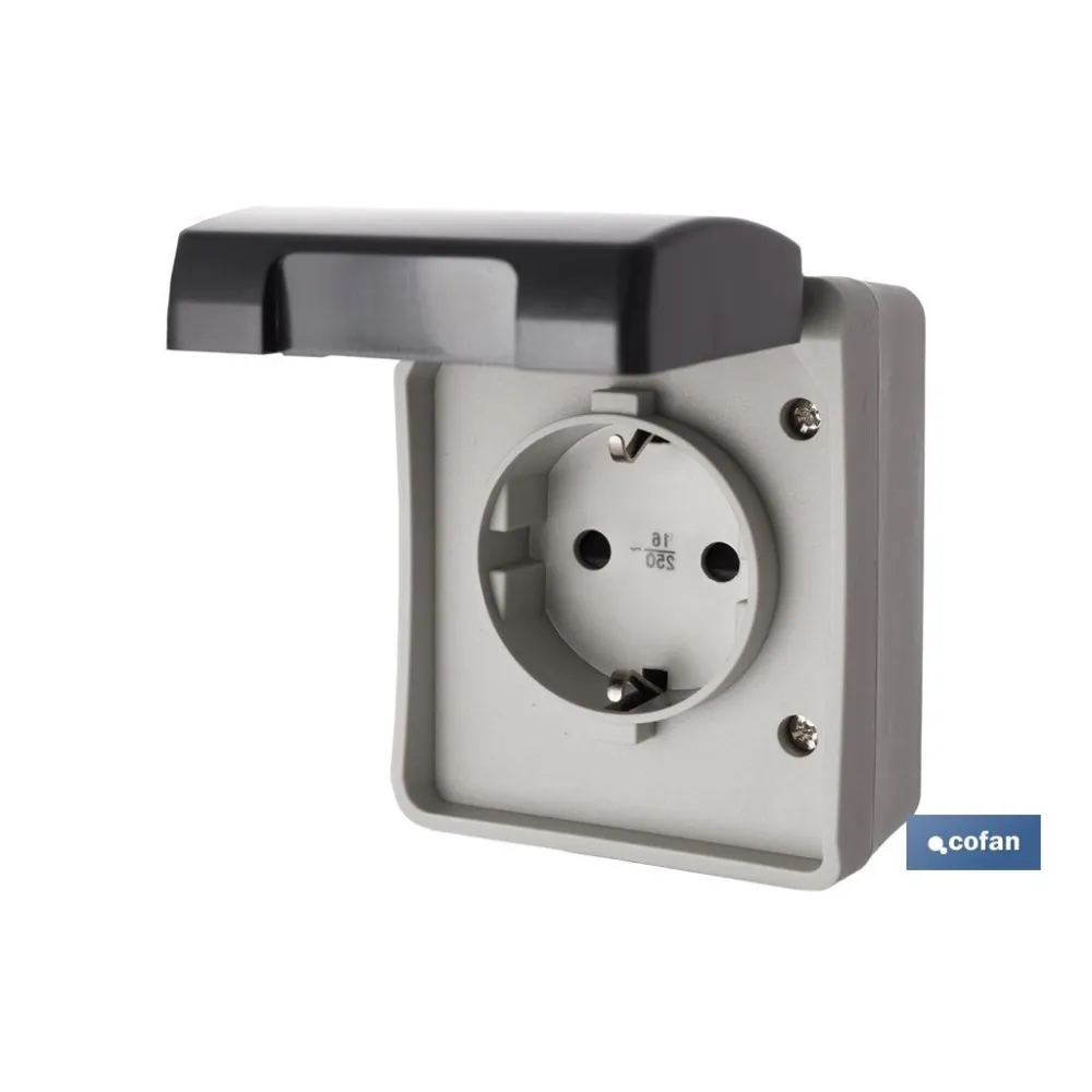 BASE ENCHUFE ESTANCO IP44