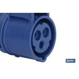 BASE INDUSTRIAL IP44 16A 230V