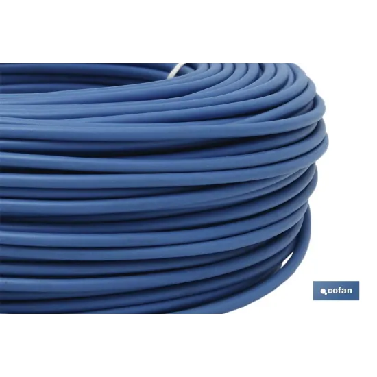 ROLLO CABLE H07V-K 1X1,5MM2 AZUL (100M)