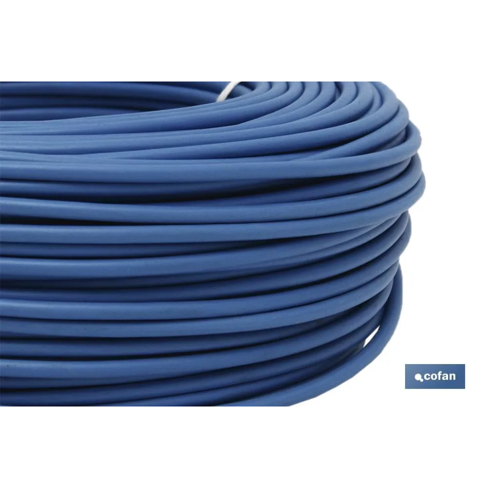 ROLLO CABLE H07V-K 1X1,5MM2 AZUL (100M)
