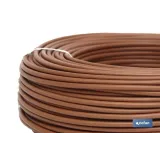 ROLLO CABLE H07V-K 1X1,5MM2 MARRÓN (100M)
