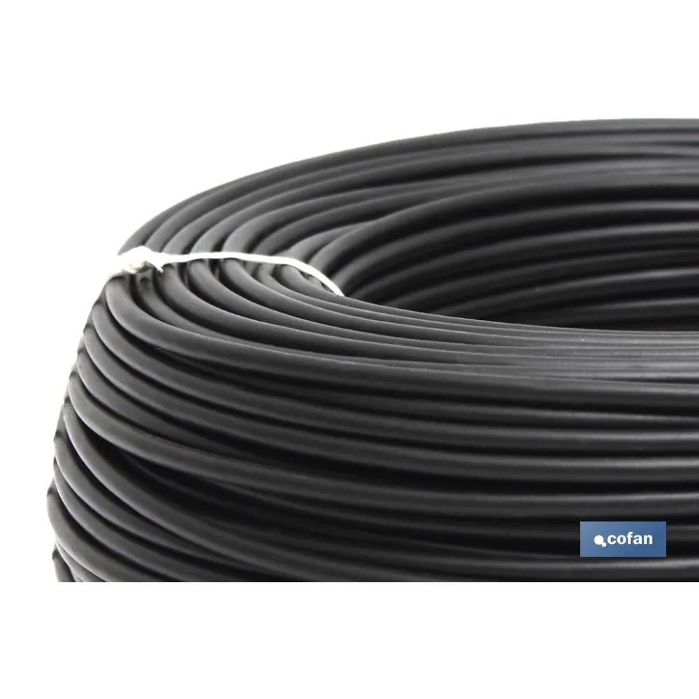 ROLLO CABLE H07V-K 1X1,5MM2 NEGRO (100M)